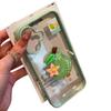 Creative Fruit Apple Acrylic Phone Case for iPhone 14 - 17ProMax, Transparent Luxury Style