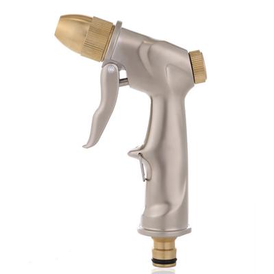 All Copper High-pressure Car Washing Water Gun Pure Copper Zinc Alloy Car Washing Water Gun Beautiful Tooth Thread Water Gun