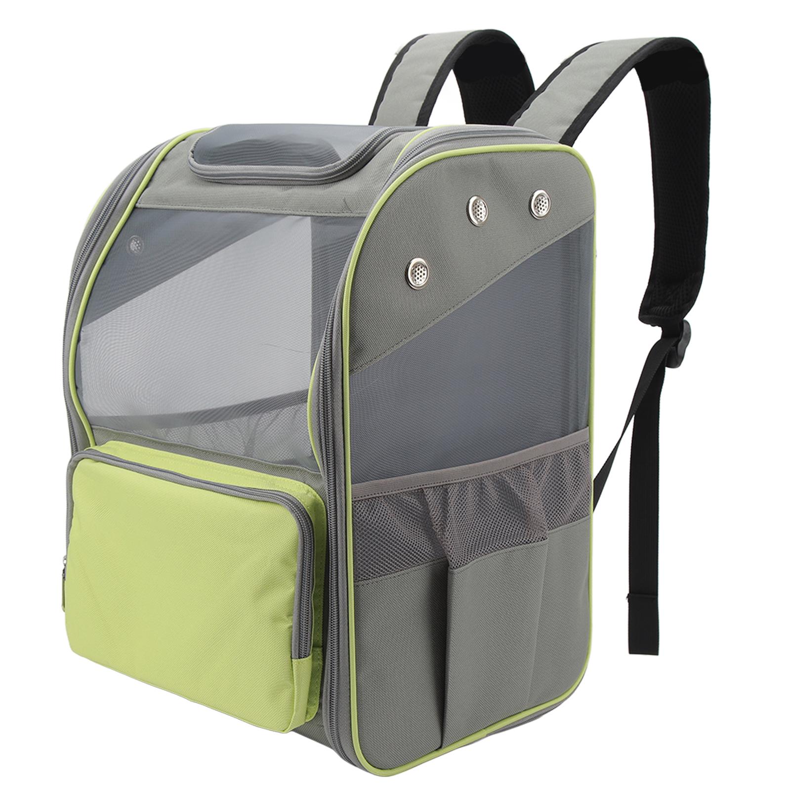 

Рюкзак-переноска для питомцев, дышащий рюкзак-переноска для кошек и собак, сумка-рюкзак для питомцев для походов, путешествий, улицы, вмещает питомцев до жёлтый