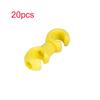 20pcs Bicycle MTB Brake Gear Cable S Style Clips Buckle Hose Guide Bike Cross Line Clip Ring Clasp Cycling Accessories