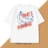 Banana Fruit T Shirt Retro Graphic Tee Funny Fruit Food Tshirt Women Men Summer Casual Short Sleeve Tee Shirt Cotton Clothing