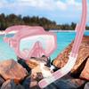 Swimming Goggles Underwater Snorkeling Mask Waterproof Dry Snorkel Set  Adult