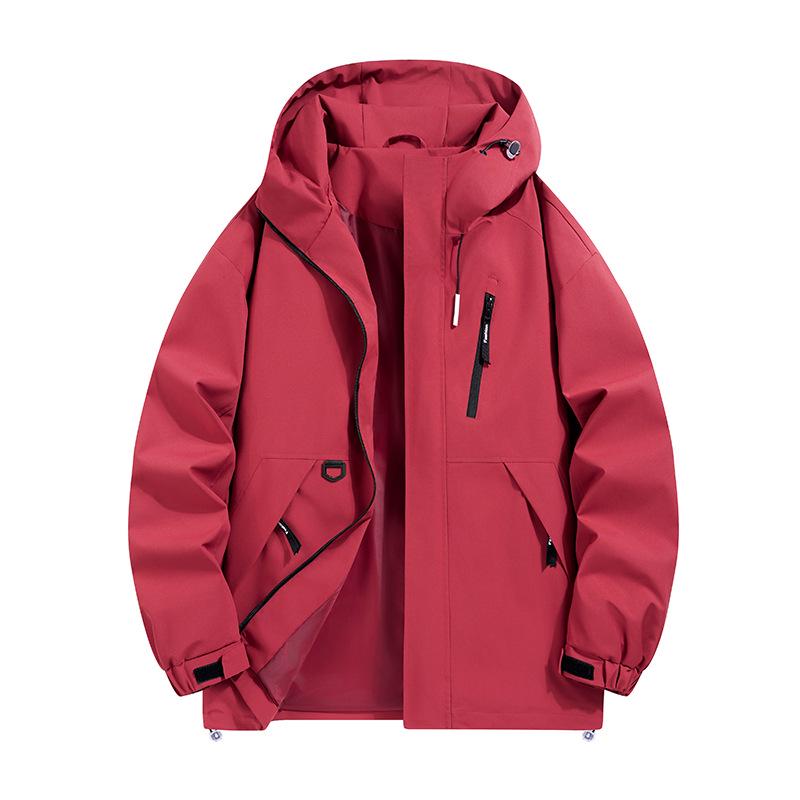 2025 Spring/Autumn Outdoor Waterproof Windbreaker Jacket for Couples