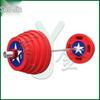 Yujin Captain America 155KG Barbell Plate Set