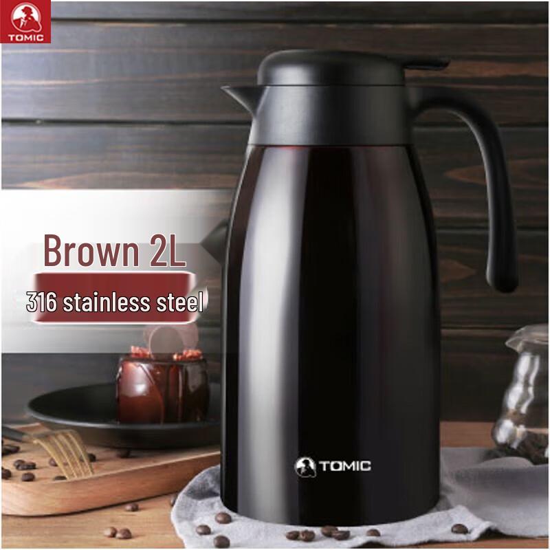 TOMIC 2L 316 Stainless Steel Thermal Kettle