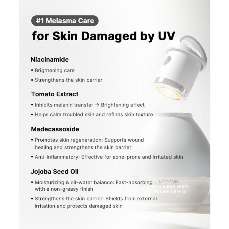 Meditherapy Melajuran White Toning Cream
