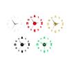 Christmas 3D Wall Clock Glow-in-the-dark Frameless Acrylic Clock Silent Home Office Bedroom Living Room Digital Analog Clock Decoration