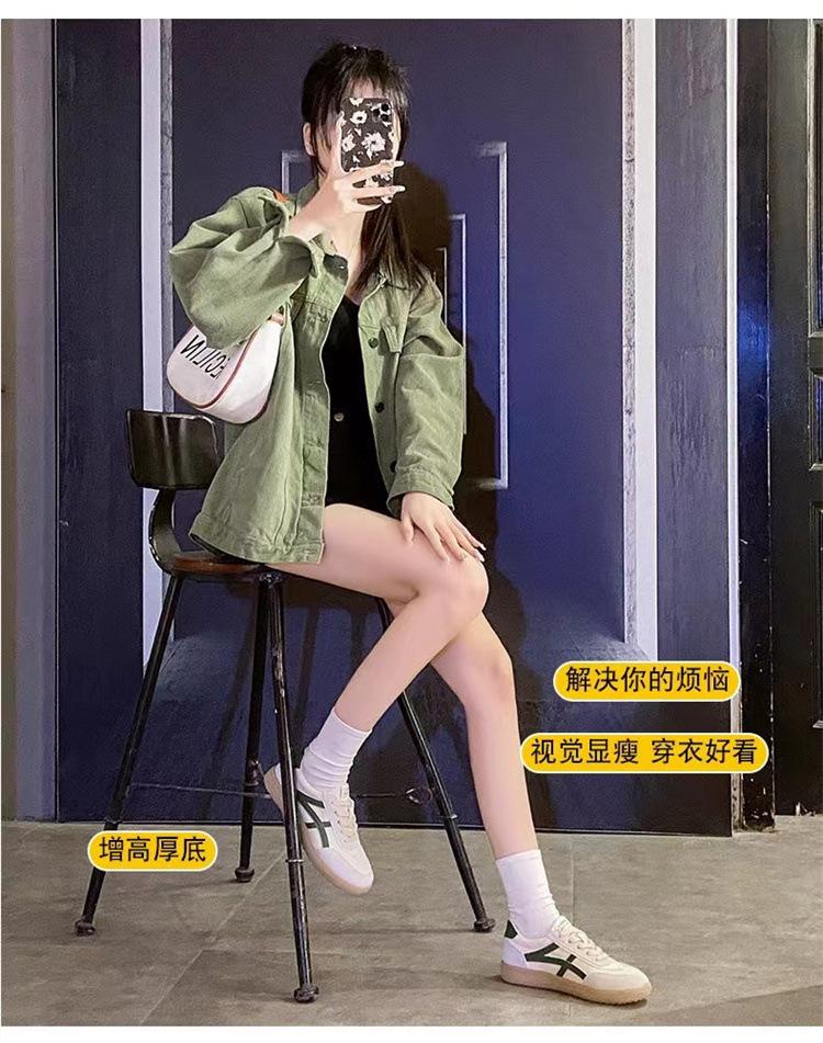 College style versatile fashion soft-soled little white shoes board shoes spring 2025 new flat-soled casual sports shoes women