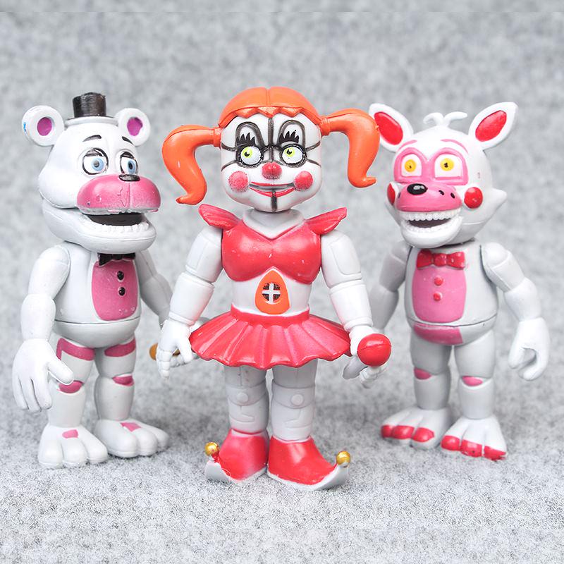 New Sister Version Five Nights At Freddys 810cm Nightmare Action Toy Figure