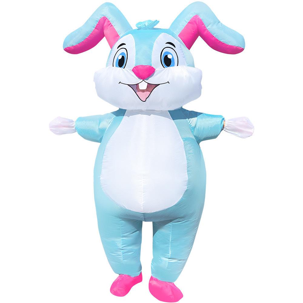 Christmas Explosive Suit Cartoon Doll Performance Atmosphere Props Easter Cute Egg Rabbit Inflatable Costume