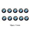 BAFB2 New 2025 11/14mm Car Remote Key Fob Emblem Badge Radio Button Sticker For BMW 50th E46 E90 E49 F30 F80 E36 E46 E93 E92 F34 F31 G