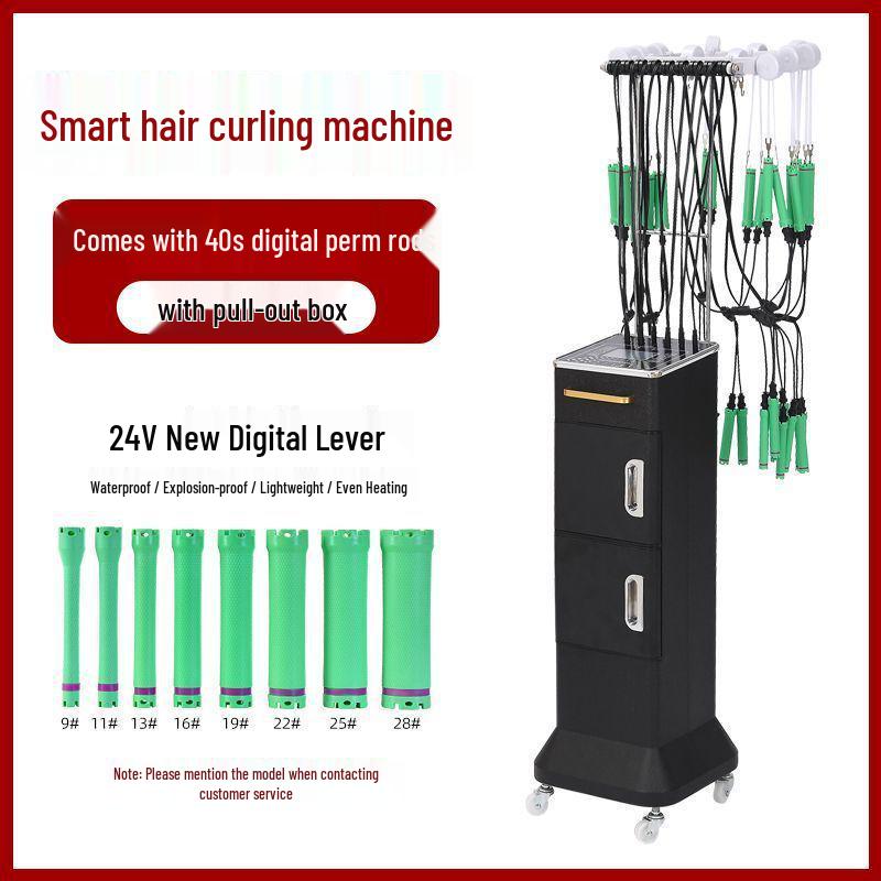 Smart Ceramic Perming Machine with Digital Constant Temperature for Professional Hairdressing