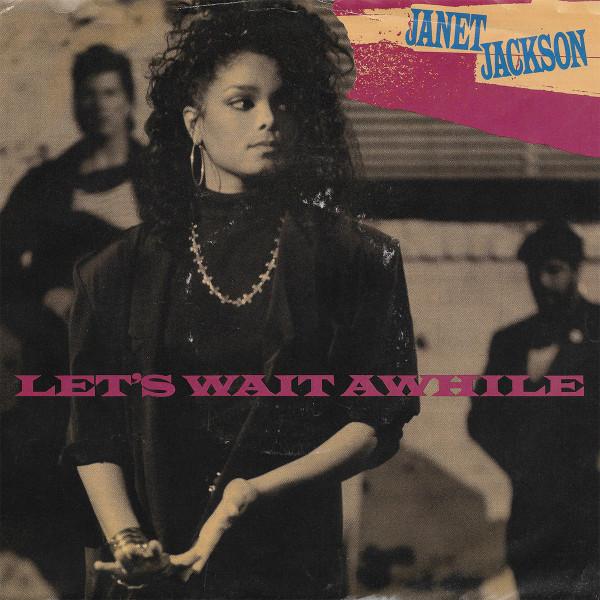 

7inch Record JANET JACKSON Lets Wait Awhile AM2906 AM Records 1987 Canada Dance Electronica Used