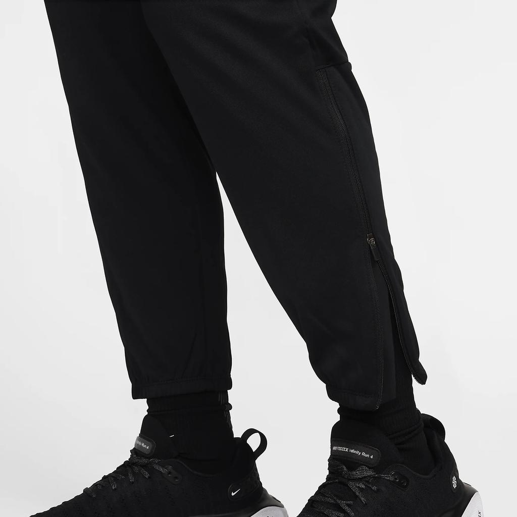 Nike Klassischer Logo-Print Rundhals Kurzarm Fitness-Training Laufen Gerippte Bündchen Lange Hose Lässiges Sportset Herren Sets AR5005-101+DD5004-010