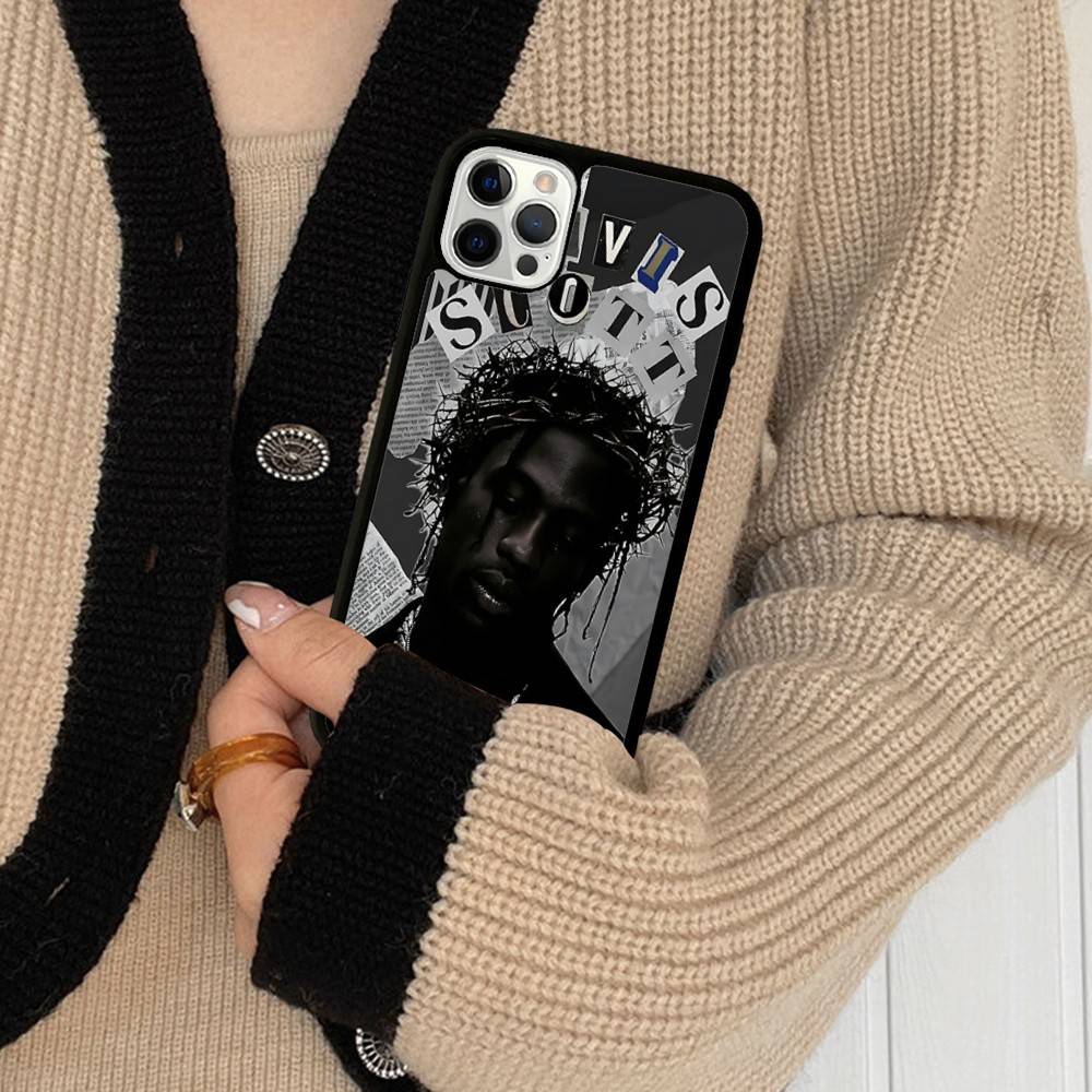 

T-Travis S-ScottS Singer For IPhone 17 16 15 14 13 12 11 Pro Max Plus Shockproof PC+TPU Phone Back Cover iPhone 17pro max