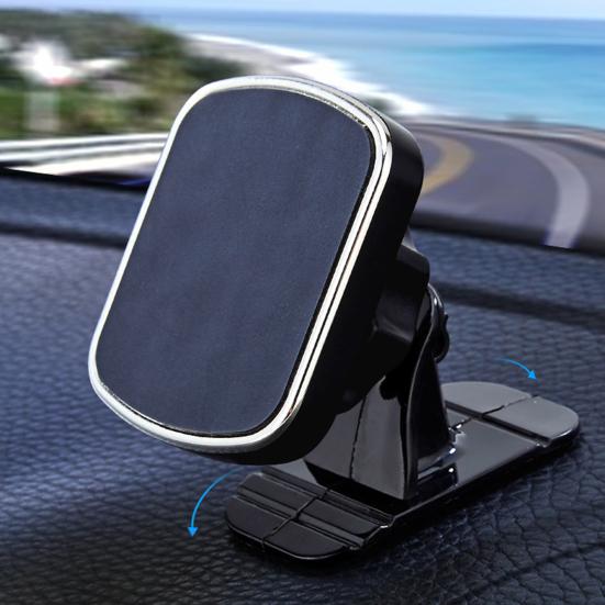 Car Phone Mount Highly Compatible Powerful Magnet One-hand Operate Magnetic Mount Car Phone Holder for Vehicle