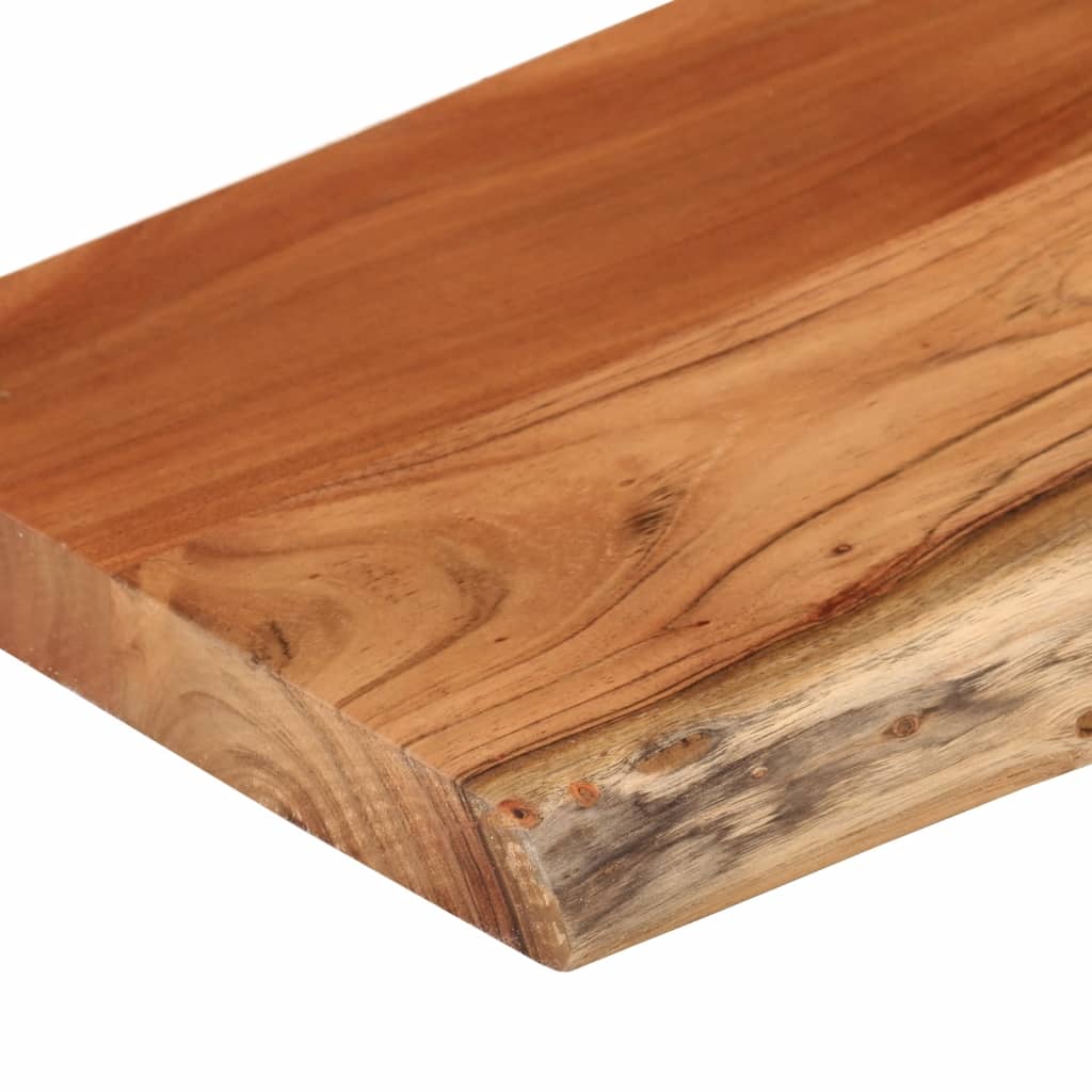 Vidaxl Półka Ścienna, 70X30X2,5 Cm, Drewno Akacjowe, Naturalna Krawędź