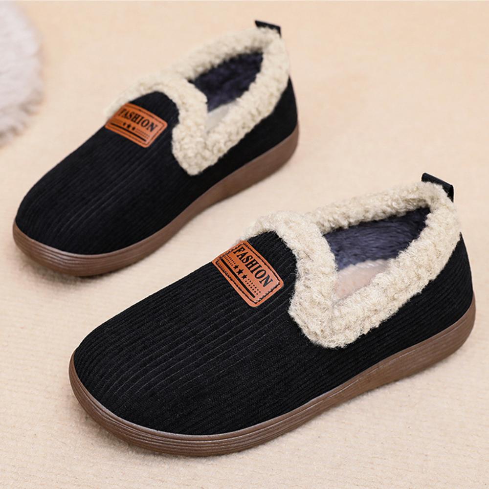 Cotton Shoes Women's Autumn and Winter New Warm Home Leisure Versatile Style Women's Cotton Boots