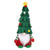 Christmas Dwarf Faceless Old Figurine Creative Fireplace Ornament Festive Family Gnome Decoration for Fireplace Table Center TV Stand