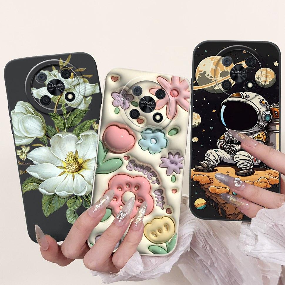 Neues Gehäuse Für Huawei Nova Y90 Hülle Modisches Kaninchen Handyhülle Für Huawei Nova Y90 NovaY90 CTR-LX1 Stoßfeste Weiche Rückseite