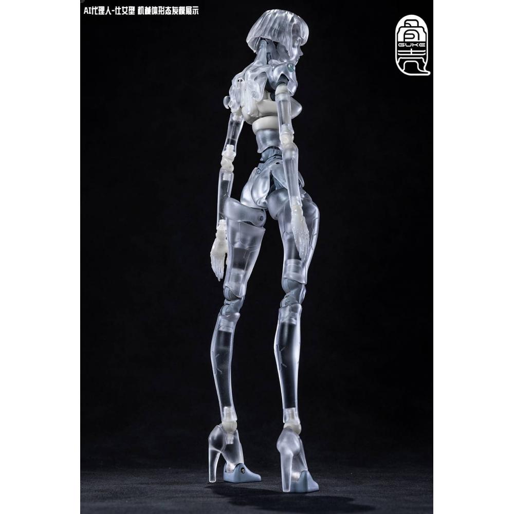 Null 1 12 Ai Agent mAiden Type C1 Transparent Ver. Movable Figure Body
