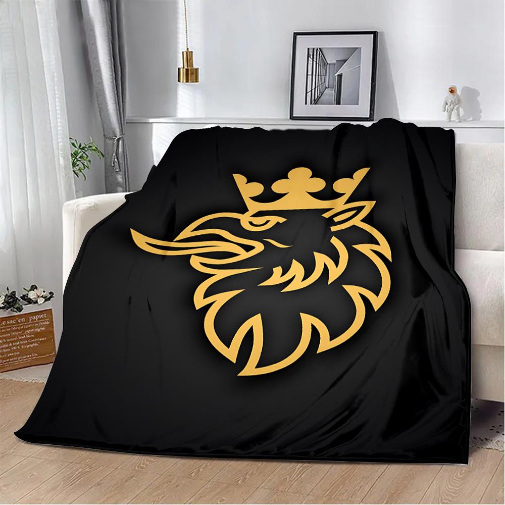 Sweden S-Saabs S-Scanias Printed Blanket Picnic Blankets Warm Blanket Soft and Comfortable Blanket Home Travel Birthday Gift