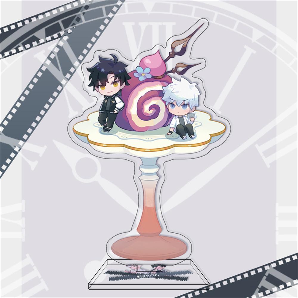 Hot Anime Link Click Acrylic Stand Model Figure Cosplay Plate Holder Topper Birthday Fans Christmas Desk Decor Plate Gift