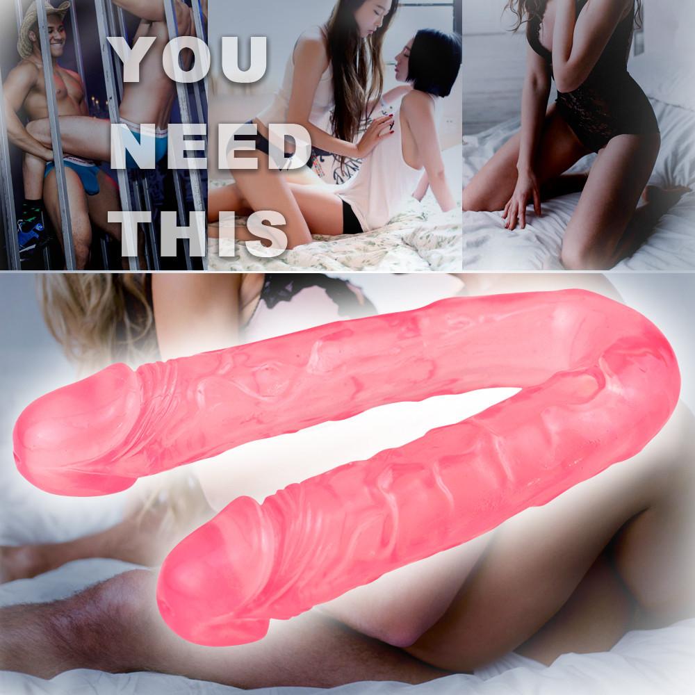 Sex U Shape Double Dildo Realistic with Man Dildo Sex Toys for Woman Vagina Toys Dildo for Woman Huge Anal Adult Shop