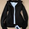 In-Stock 2025 Slim Fit Zip-Up Hoodie Cardigan: Fashionable, Versatile Dopamine Dressing