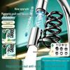 Creative Splash-Proof Pull-Out Kitchen Faucet with Two-Speed Booster and Universal Extension Spout