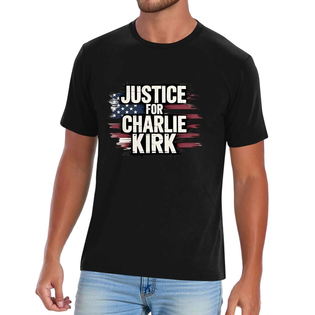 Men's Casual Daily Printed Top Round Neck T-shirt