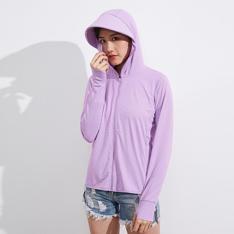 2022 UPF 50+ Breathable Ice Silk Long-Sleeve Sun Protection Clothing for Men & Women