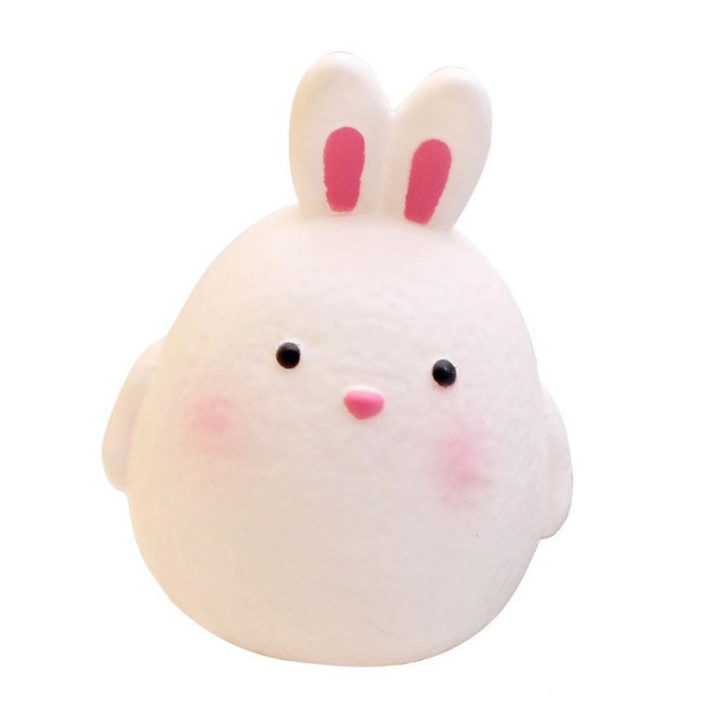 Kids Night Light Lovely Animal Style Safe Soft Plastic Battery Powered Cute Nursery Light for Bedroom Bedside Desk