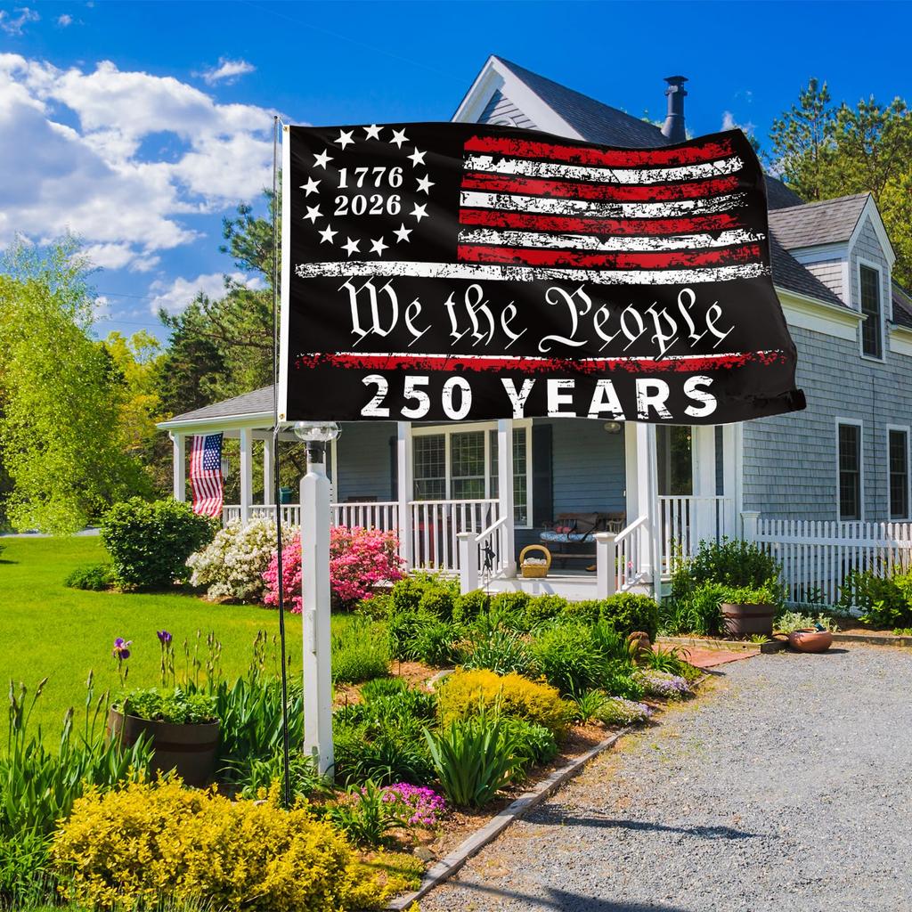 250th Anniversary American Flag Garden Decoration Flag