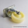 White Fatty Nylon Swivel Caster Wheel for Light Duty Furniture