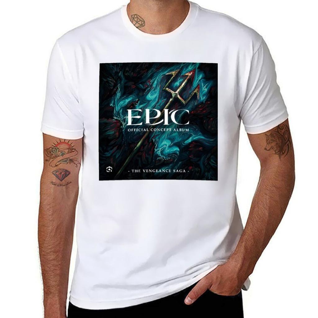 La Saga della Vendetta Epica Il Musical T-shirt Top Estivo Abbigliamento Cotone Sublime Magliette Grafiche Unisex T-shirt Pacco