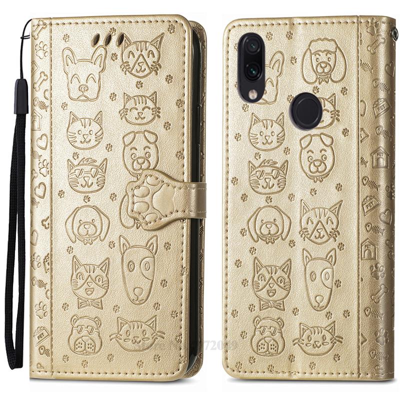 

Redmi7 Case For Redmi Note 7 Case Leather Wallet Flip Case For Xiaomi Redmi Note 7 Cover Note7 Pro Protective Fundas Coque Etui For Redmi 7 золотий