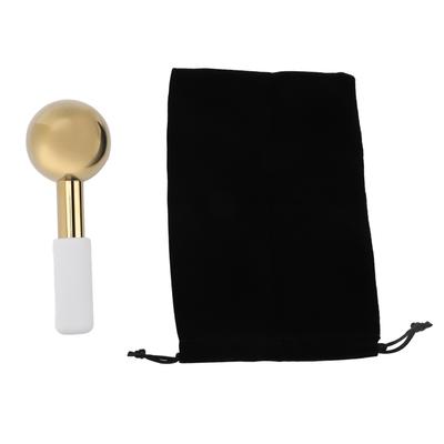 Stainless Steel Cooling Roller Reduce Puffiness Tighten Pores Cooling Facial Ice Globe for Face Eye