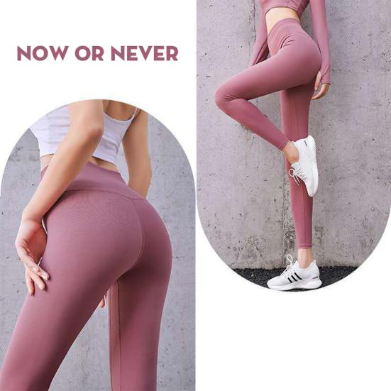 Yoga Pants High Waist Tummy Control Butt Lifting Leggings Slim Fit Stretchy Fitness Body Shaping Pants for Workout Yoga Pilates