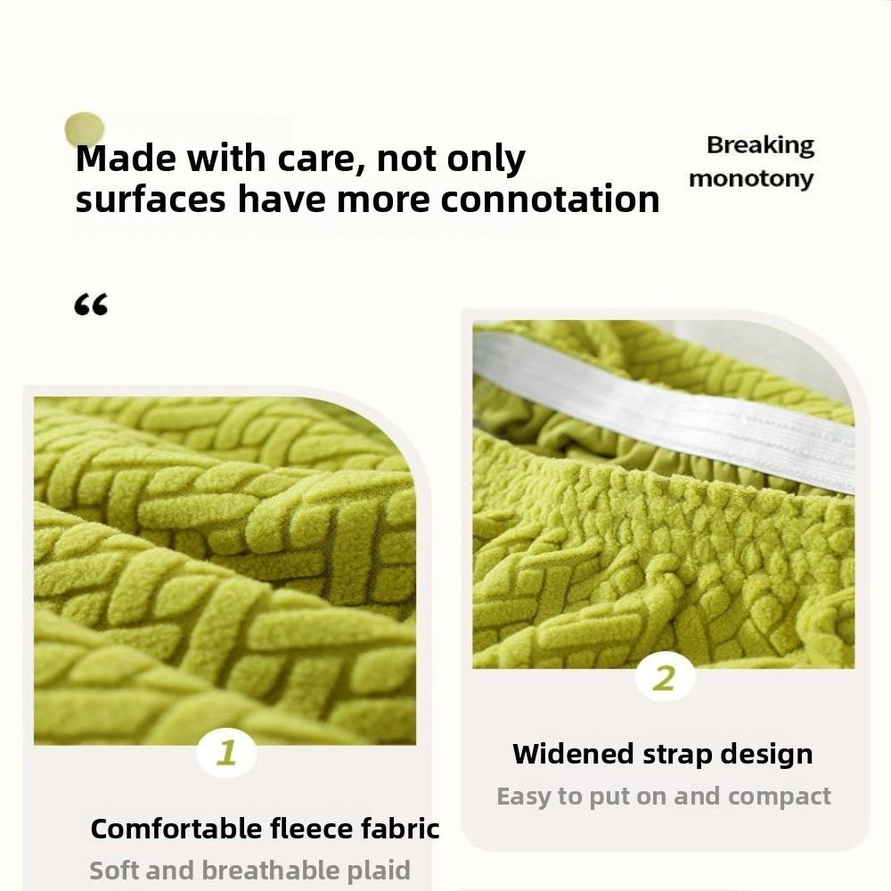 T-shaped Jacquard Chair Cover Dustproof Chair Slipcover Protector New Seat Seatch Lving Room