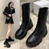 New Boots For Women  Autumn Winter High-Top Women'S Boots Fashion Women'S Warm Casual Boots Comfortable Women Platform Shoes