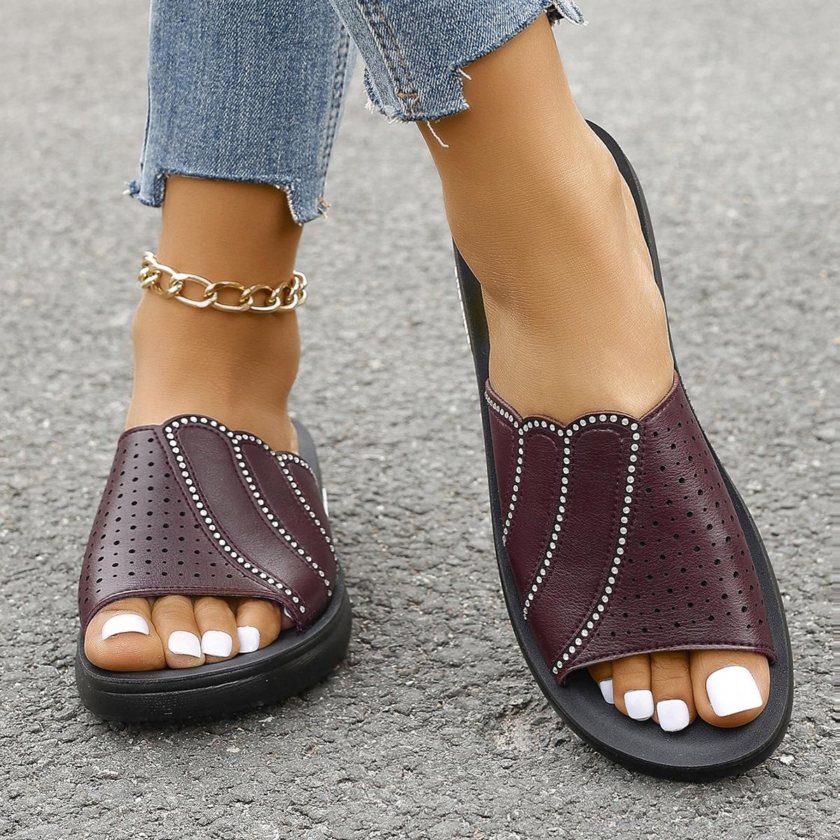 Тапочки на платформе Летняя обувь для женщин Роскошные сандалии Дизайнерские шлепанцы — фото 6