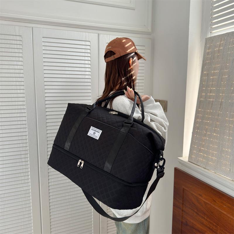 Large Capacity Travel Bag for Business, Maternity, and Fitness – Mother-Child Carry-On Luggage with Yoga Storage