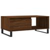 VidaXL Coffee Table Brown Oak 90x50x36.5 Cm Engineered Wood 830579