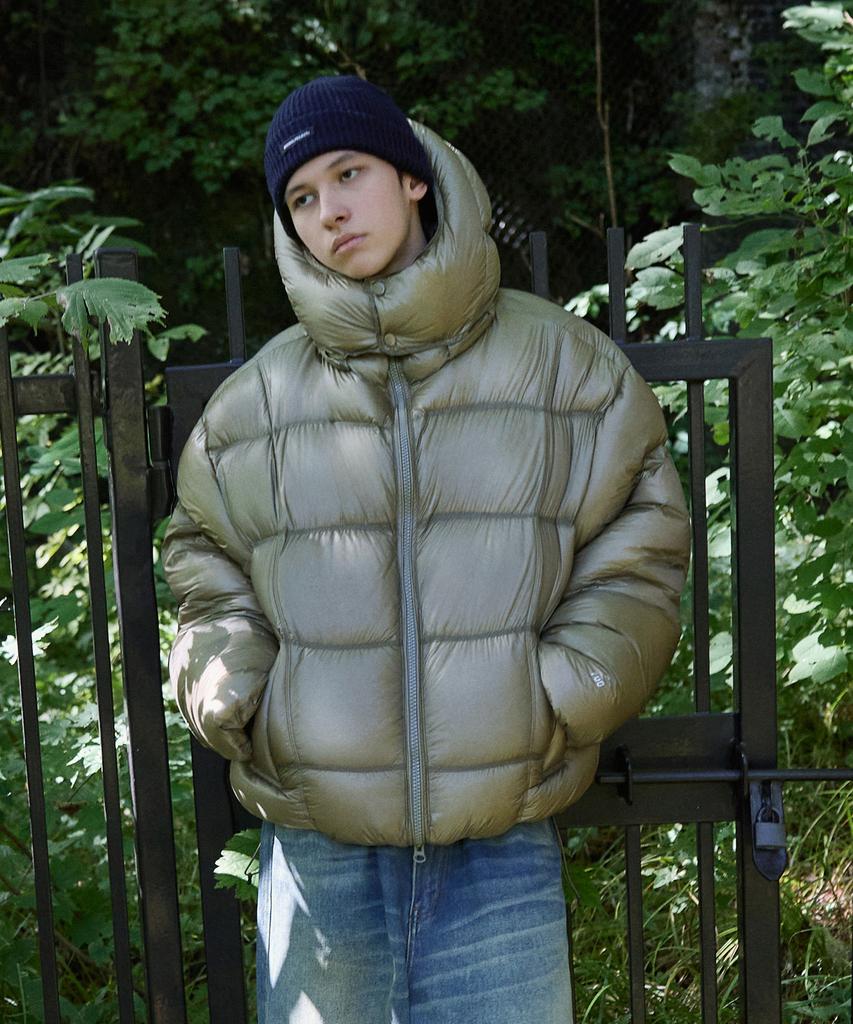 Minimalproject Silent See-Through Down Padded Jacket Mpj110 [Black]