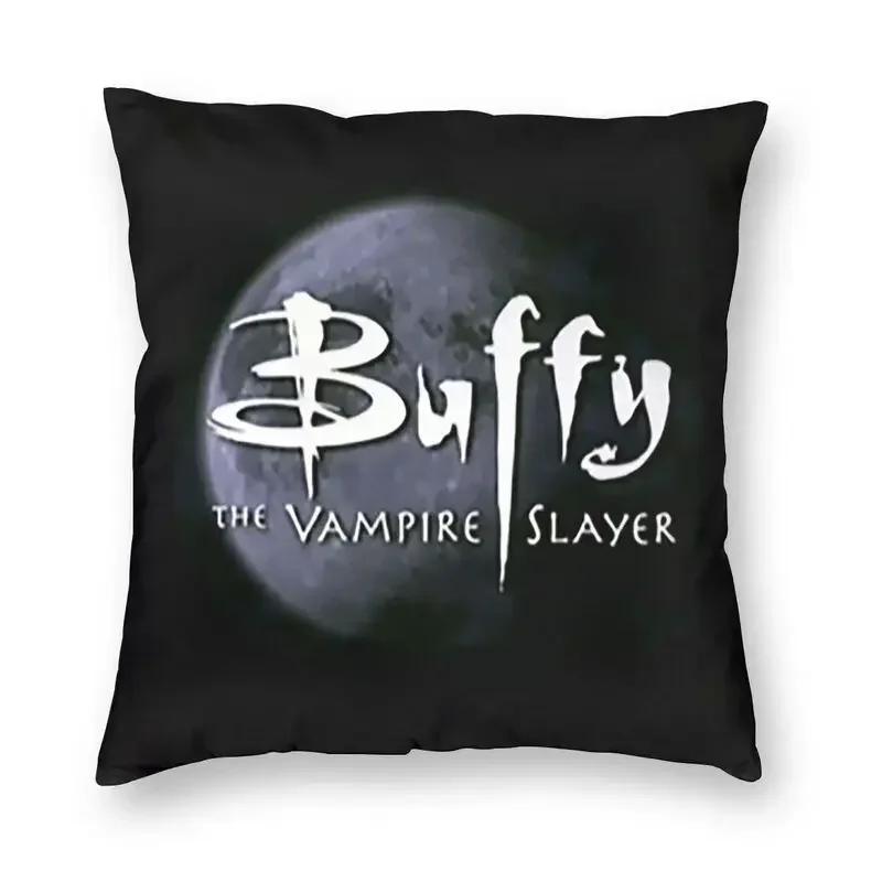 Buffy The Vampire Slayer Weapons Cushion Cover Home Decorative D Printing Horror Drama Tv Throw Pillow Case For Living Room