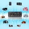Bluetooth 5.0 MP3-Decoder-Board-Modul 2 x 3 W Lautsprecher Auto-FM-Radio-Modul 5 V Unterstützung für die Aufnahme von Anrufen Freisprechfunktion