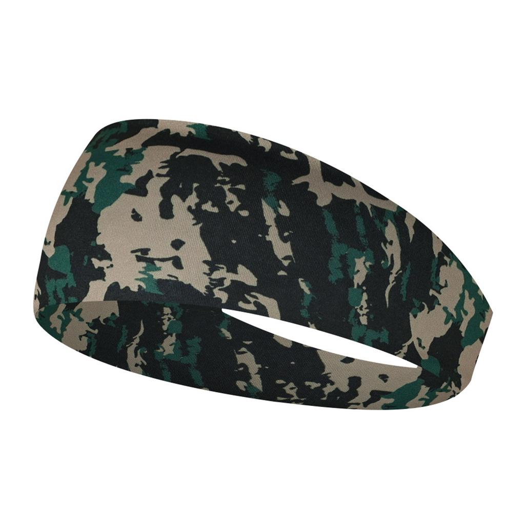 Unisex Running Fitness Headband For Sports Yoga Sweatproof Elastic Cotton Headscarf