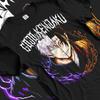 Choso Marškinėliai Jujutsu Kaisen Cursed Blood Raudona Kova Vyriški Medvilniniai Oversized Anime Manga Trumpomis Rankovėmis Aukštos Kokybės Moteriški Vyriški Drabužiai
