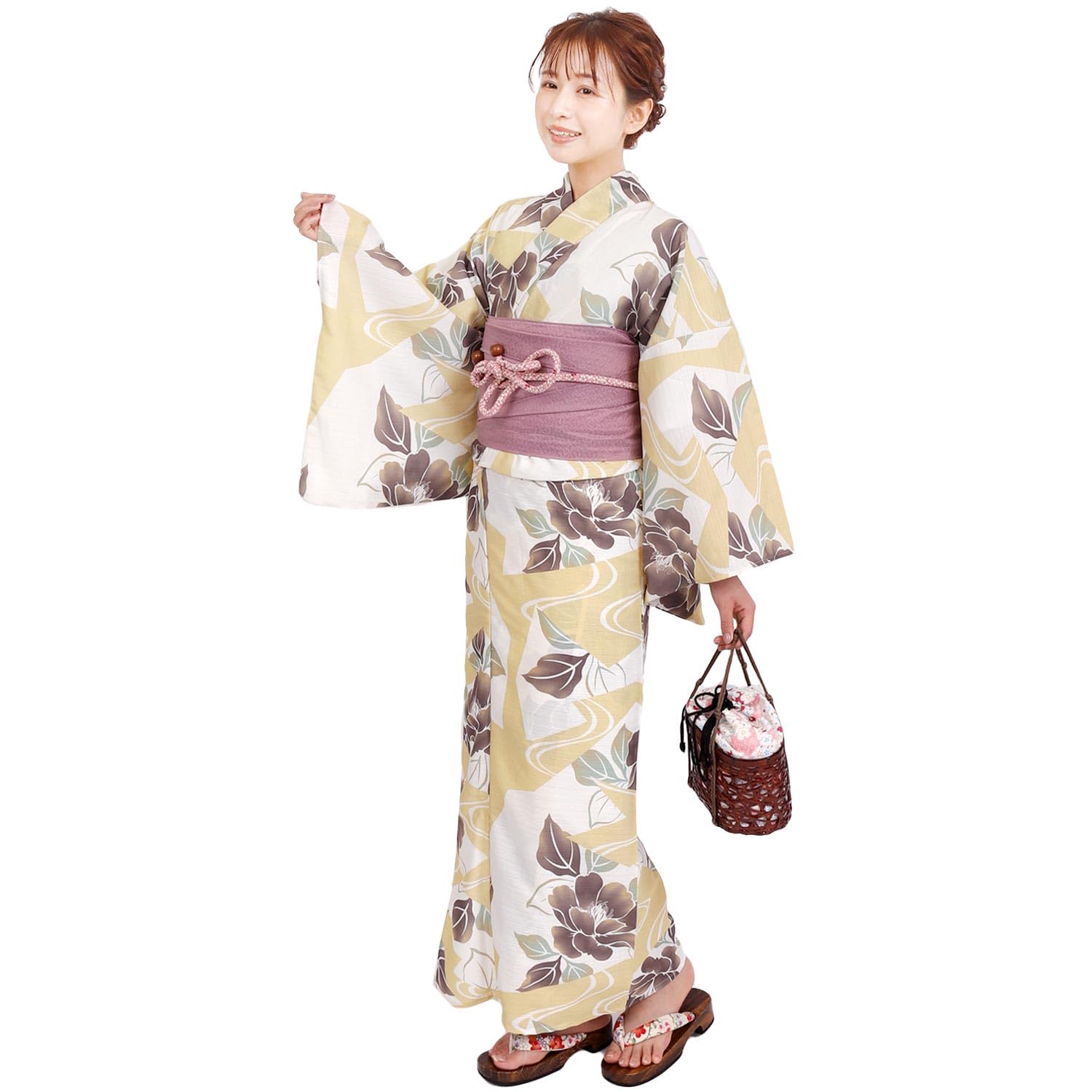 

Fuuka Yukata One Size Fits Sizes and 4L Women s Set, 2-Piece Set, Most, 2L, 3L, (x41-06b-b255, 4L)